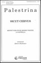 Sicut Cervus SATB choral sheet music cover